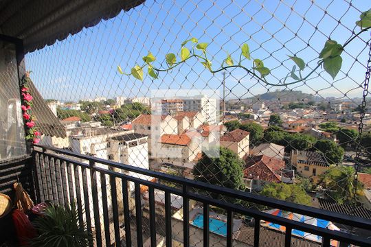 Varanda da Sala de apartamento à venda com 2 quartos, 46m² em Maria da Graça, Rio de Janeiro