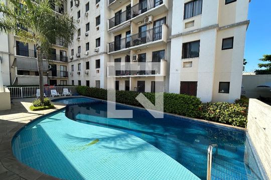 Área comum - Piscina de apartamento à venda com 2 quartos, 46m² em Maria da Graça, Rio de Janeiro
