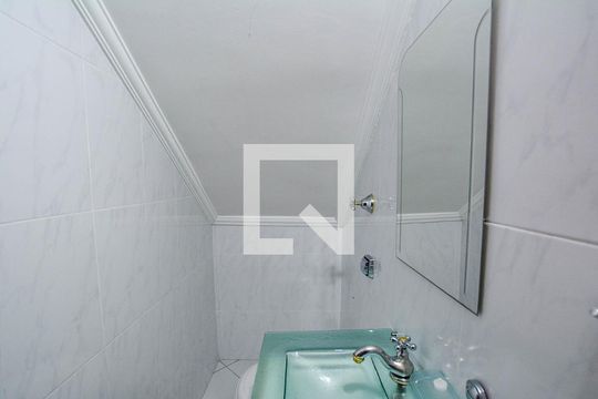 Lavabo de casa à venda com 4 quartos, 300m² em Vila Camilópolis, Santo André