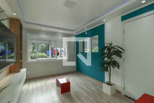 Sala de apartamento para alugar com 2 quartos, 72m² em Bom Jesus, Porto Alegre