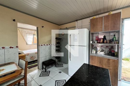 Cozinha de casa à venda com 1 quarto, 80m² em Santos Dumont, São Leopoldo