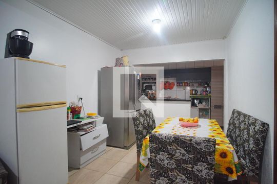 Sala de Jantar de casa à venda com 3 quartos, 90m² em Santo Afonso, Novo Hamburgo