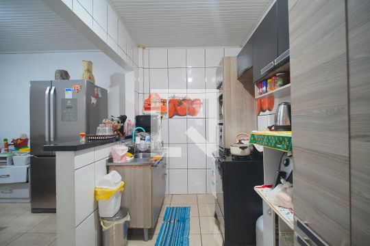 Cozinha de casa à venda com 3 quartos, 90m² em Santo Afonso, Novo Hamburgo