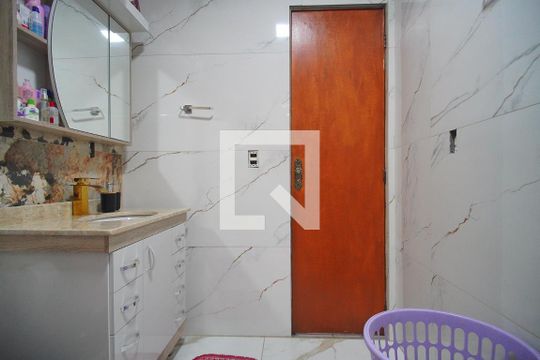 Banheiro de casa à venda com 3 quartos, 90m² em Santo Afonso, Novo Hamburgo