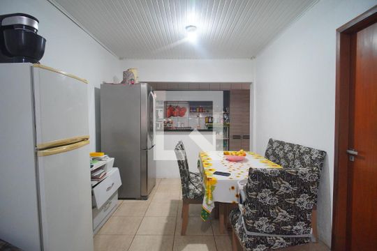 Sala de Jantar de casa à venda com 3 quartos, 90m² em Santo Afonso, Novo Hamburgo