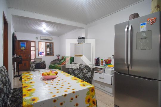Sala de Jantar de casa à venda com 3 quartos, 90m² em Santo Afonso, Novo Hamburgo