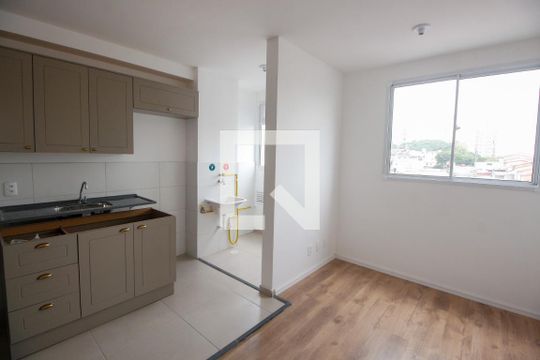 Sala / Cozinha / Área de serviço de apartamento à venda com 2 quartos, 40m² em Jardim Maria Duarte, São Paulo