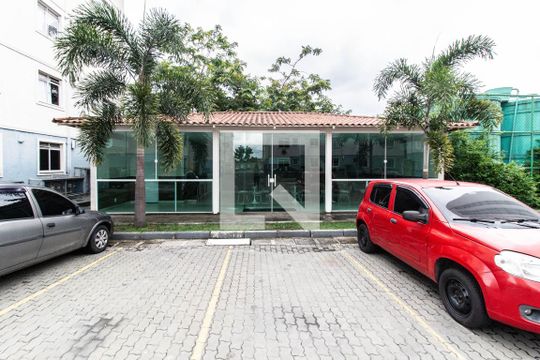 Área comum - Salão de festas de apartamento para alugar com 2 quartos, 43m² em Banco de Areia, Mesquita