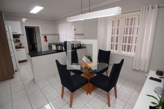 Sala de Jantar de casa à venda com 3 quartos, 128m² em Vila Isolina Mazzei, São Paulo