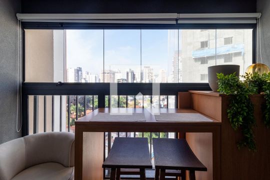 Varanda - Studio de kitnet/studio à venda com 1 quarto, 27m² em Barra Funda, São Paulo