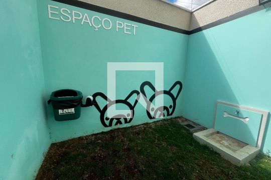 Espaço Pet de apartamento para alugar com 2 quartos, 32m² em Samambaia Norte (Samambaia), Brasília