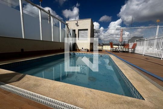 Área comum - Piscina infantil  de apartamento para alugar com 2 quartos, 32m² em Samambaia Norte (Samambaia), Brasília