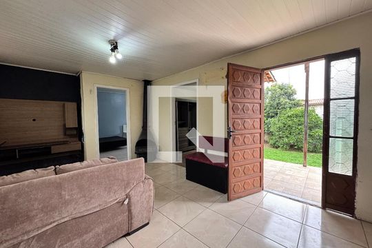 Sala/Cozinha de apartamento à venda com 2 quartos, 56m² em Santo Andre, São Leopoldo