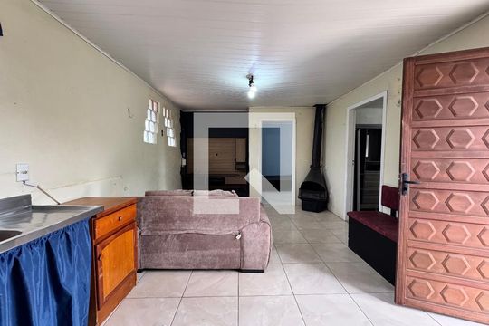 Sala/Cozinha de apartamento à venda com 2 quartos, 56m² em Santo Andre, São Leopoldo