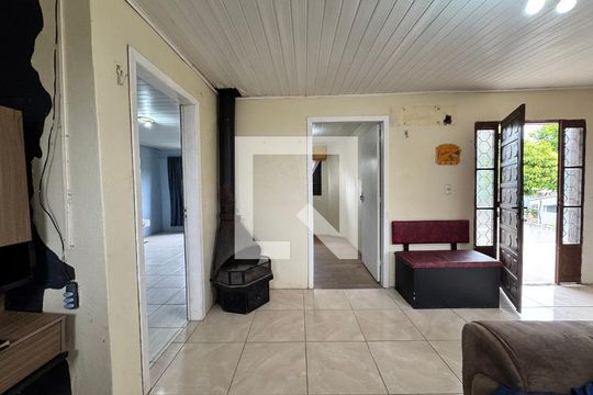 Sala/Cozinha de apartamento à venda com 2 quartos, 56m² em Santo Andre, São Leopoldo