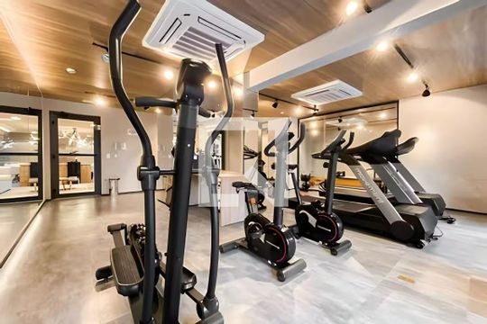 Área comum - Academia de apartamento à venda com 1 quarto, 28m² em Pinheiros, São Paulo