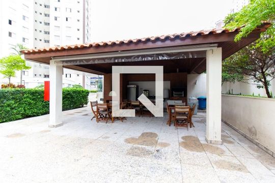Área comum -Churrasqueira de apartamento à venda com 3 quartos, 110m² em Chácara Califórnia, São Paulo