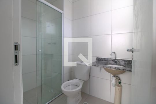 Banheiro do Quarto 1 de apartamento à venda com 2 quartos, 43m² em Jardim Campo Grande, São Paulo