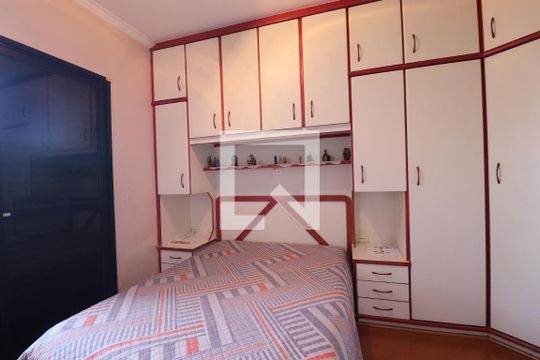 Quarto 1 suíte de apartamento à venda com 3 quartos, 93m² em Campestre, Santo André