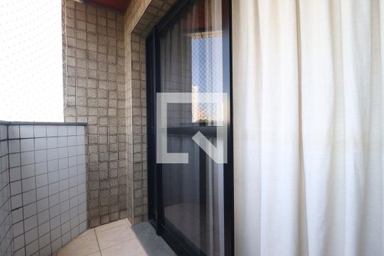 Varanda Sala de apartamento à venda com 3 quartos, 93m² em Campestre, Santo André