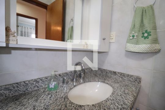 Banheiro 2 de apartamento à venda com 3 quartos, 93m² em Campestre, Santo André