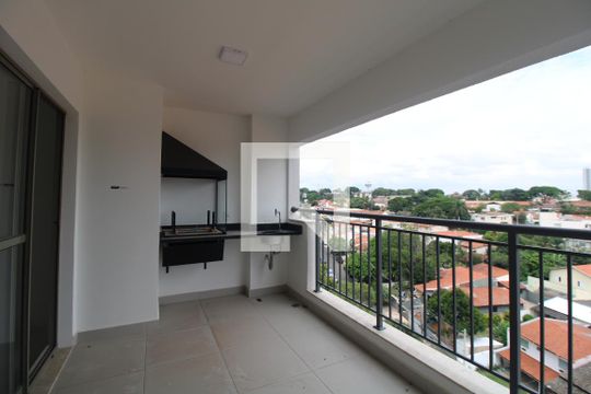 Varanda Gourmet de apartamento à venda com 2 quartos, 74m² em Nova Campinas, Campinas