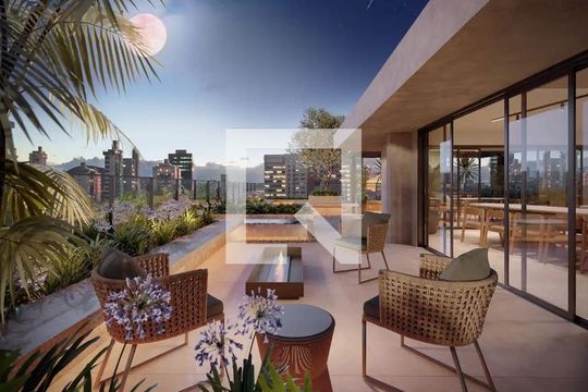 Apartamento à venda com 1 quarto, 45m² em Funcionários, Belo Horizonte