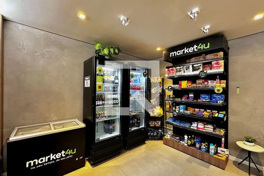 Área comum Mercadinho de kitnet/studio à venda com 0 quarto, 38m² em Jardim das Acacias, São Paulo