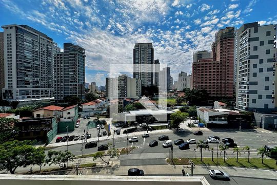 Vista de kitnet/studio à venda com 0 quarto, 38m² em Jardim das Acacias, São Paulo