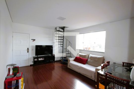 sala de apartamento para alugar com 3 quartos, 155m² em Jardim America, Belo Horizonte