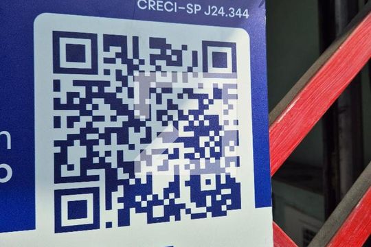 plaquinha qr de casa para alugar com 3 quartos, 200m² em Vila Junqueira, Santo André