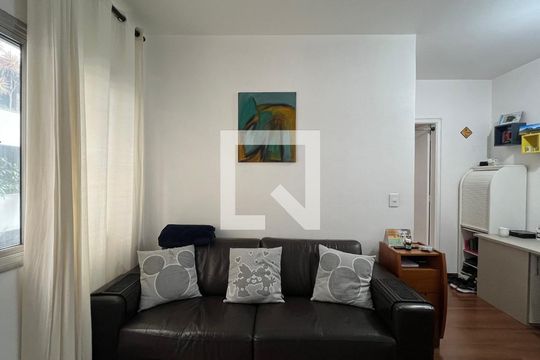 Sala de apartamento à venda com 1 quarto, 60m² em Vila Madalena, São Paulo
