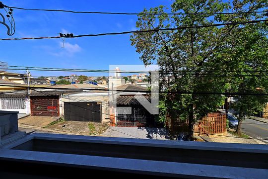 Vista da Sala de casa para alugar com 2 quartos, 100m² em Jardim Santo Alberto, Santo André