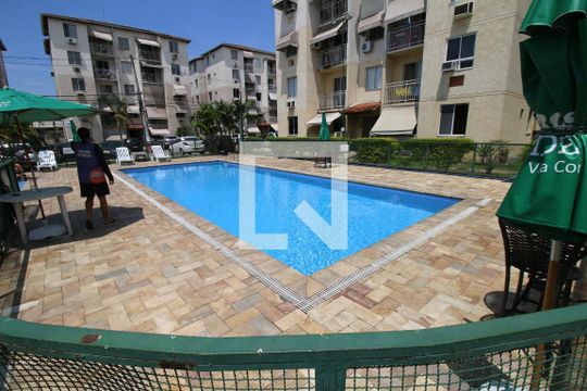 Área comum - Piscina de apartamento à venda com 2 quartos, 48m² em Parada de Lucas, Rio de Janeiro