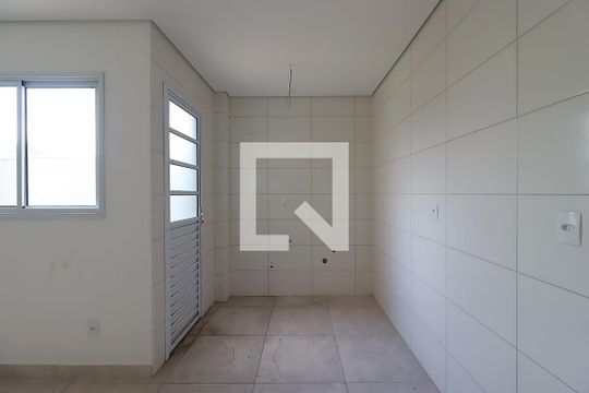 Cozinha de apartamento à venda com 2 quartos, 67m² em Jardim Santo Alberto, Santo André