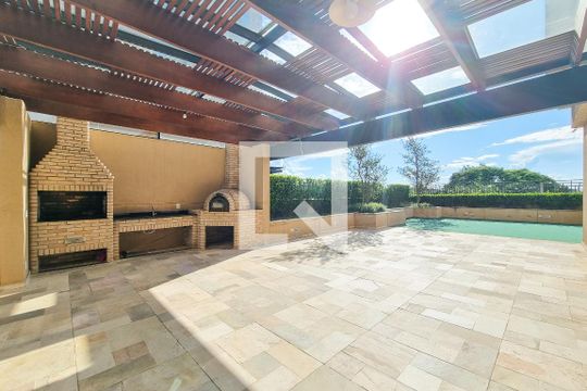 Área comum - Churrasqueira de apartamento para alugar com 1 quarto, 58m² em Parque Residencial Aquarius, São José dos Campos