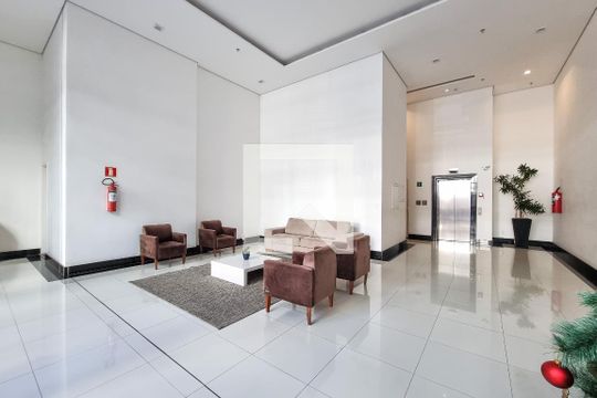 Hall de apartamento para alugar com 1 quarto, 58m² em Parque Residencial Aquarius, São José dos Campos