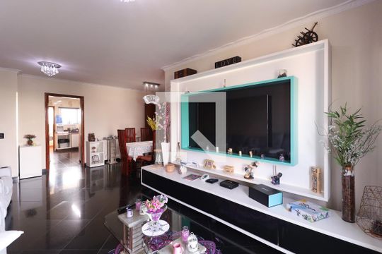 Sala de apartamento à venda com 3 quartos, 168m² em Parque Novo Mundo, São Paulo