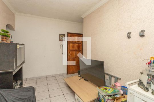 Sala  de apartamento à venda com 1 quarto, 45m² em Vila Santa Luzia, São Bernardo do Campo