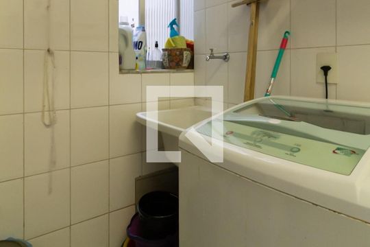 Área de serviço de apartamento à venda com 2 quartos, 70m² em Lagoa, Rio de Janeiro
