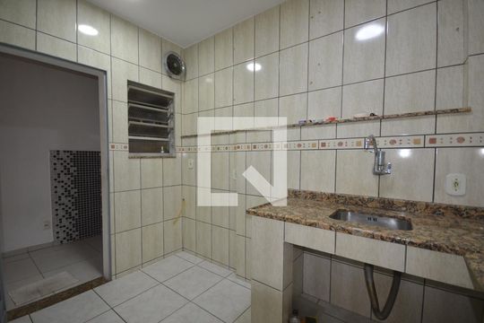 Cozinha de casa para alugar com 2 quartos, 50m² em Campo Grande, Rio de Janeiro