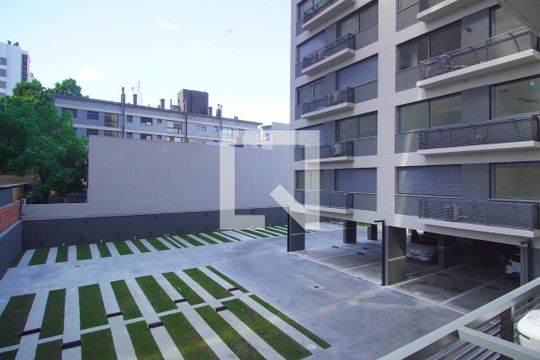 Studio - Vista de kitnet/studio para alugar com 1 quarto, 25m² em Boa Vista, Porto Alegre