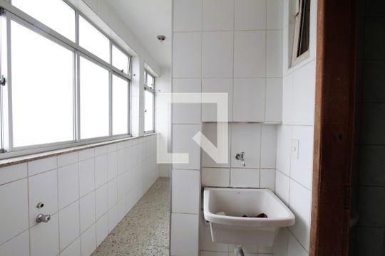 Área de Serviço de apartamento à venda com 4 quartos, 151m² em Nova Suíssa, Belo Horizonte