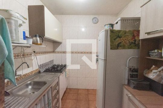 Cozinha de apartamento à venda com 2 quartos, 58m² em Jardim Novo Campos Eliseos, Campinas
