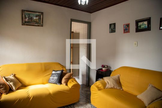 Sala (Casa 1) de casa à venda com 3 quartos, 152m² em Jardim São Luís, São Paulo
