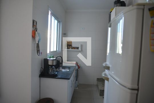 Cozinha de apartamento à venda com 2 quartos, 78m² em Vila Humaita, Santo André