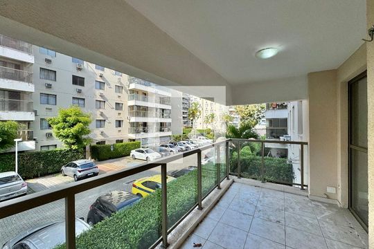Varanda de apartamento à venda com 2 quartos, 60m² em Recreio dos Bandeirantes, Rio de Janeiro