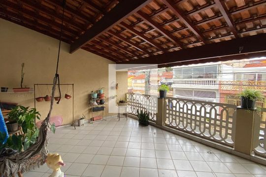 Suite Varanda de casa à venda com 3 quartos, 230m² em Vila Camilópolis, Santo André