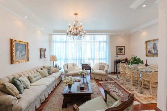 Sala de apartamento para alugar com 4 quartos, 136m² em Consolação, São Paulo