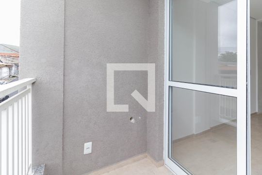 Varanda da Sala de apartamento para alugar com 2 quartos, 42m² em Jardim Santa Adelia, São Paulo